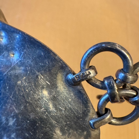 Vintage Ornate Custom Asian Snuff Bottle 925 Bracelet - Picture 2 of 11